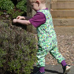 Piccalilly Spring Meadow Dungarees