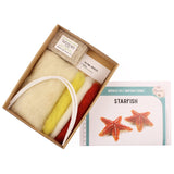 The Makerss - Small Starfish Needle Felt Kit