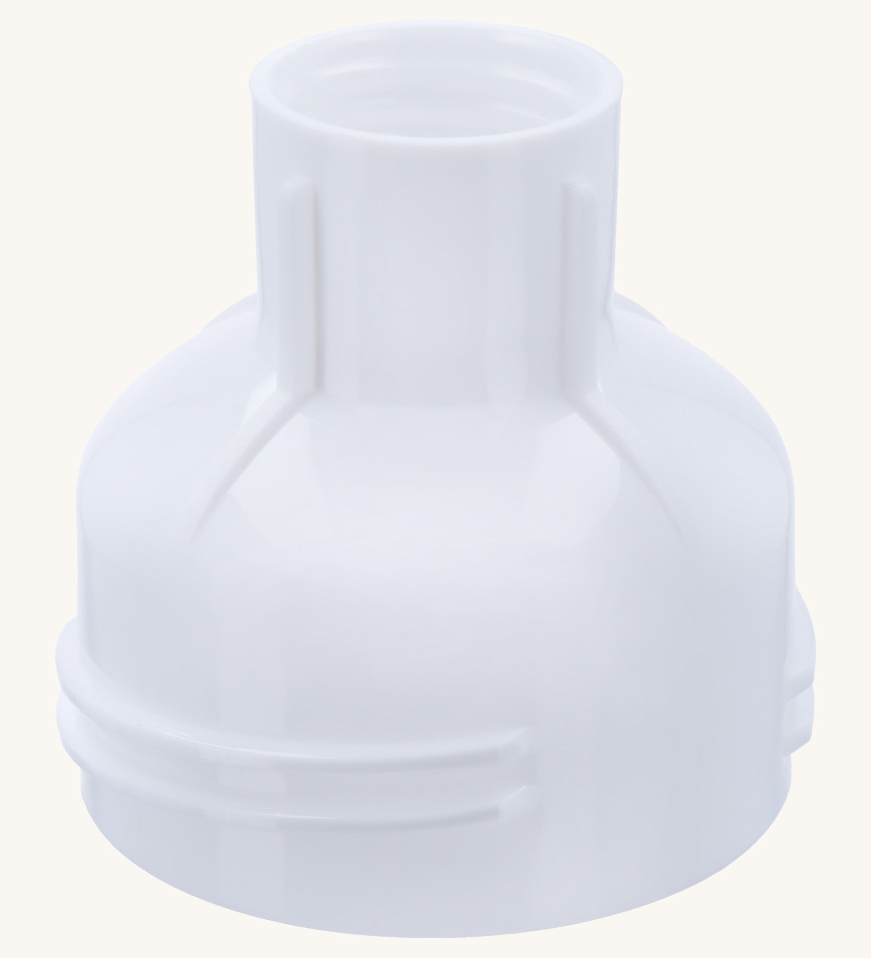 The milk adapter part included in the Lola & Lykke Complete Breast Pump Spare Part Box