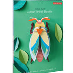 Studio Roof Lunar Jewel Beetle Cardboard Model