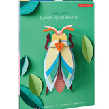 Studio Roof Lunar Jewel Beetle Cardboard Model