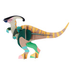 Figurines mythiques sur le toit du studio - Petit Parasaul Dino