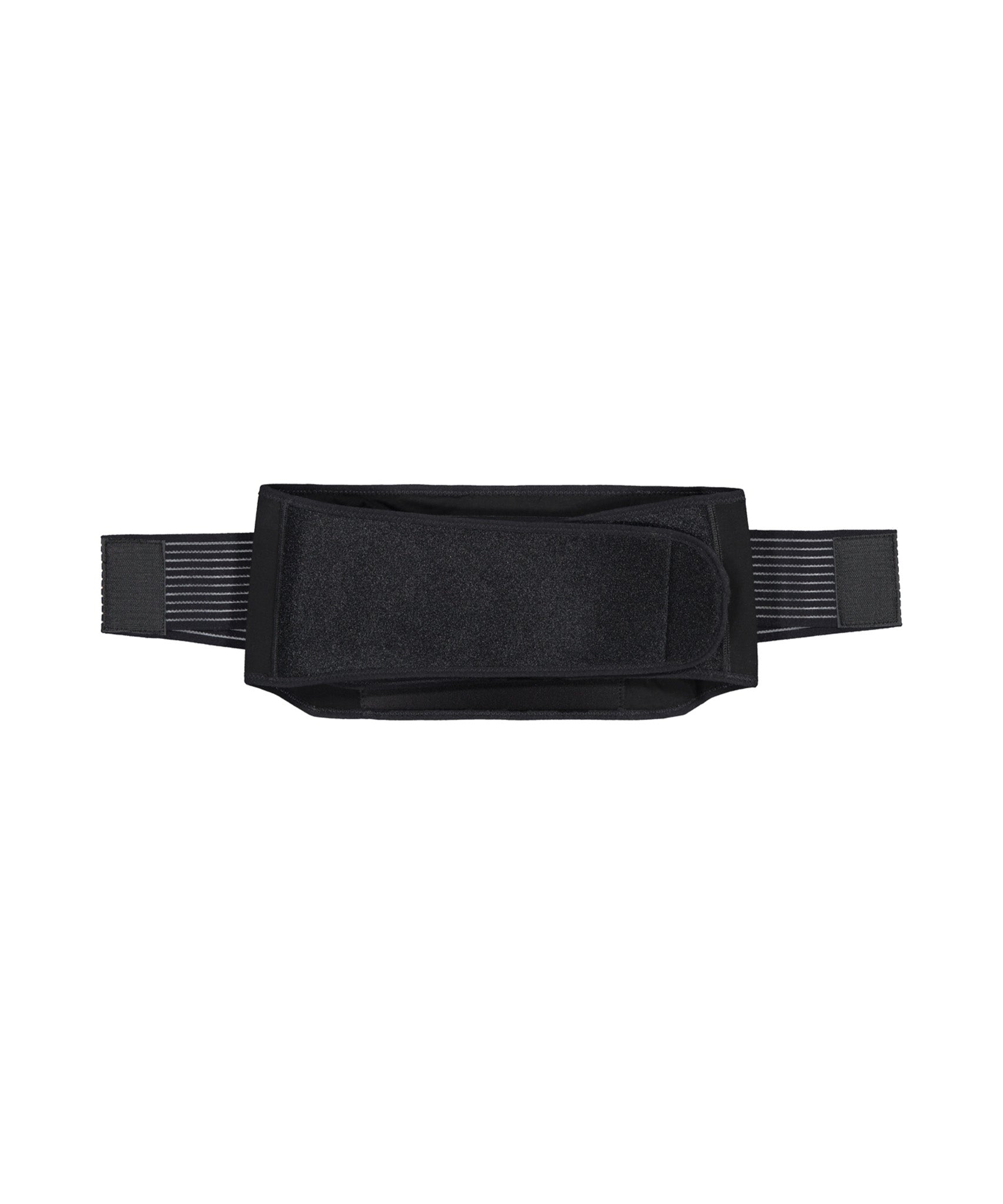 A closer look at the Lola & Lykke Core Relief Pregnancy Support Belt, showing the velcro supportive wrap over straps