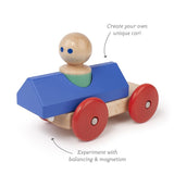 Tegu Magnetic Racer Blue and Poppy