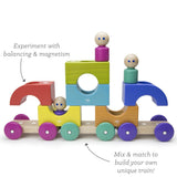 Tegu Magnetic Tram - Rainbow