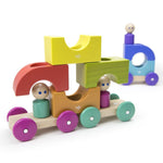 Tegu Magnetic Tram - Rainbow