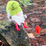 The Makerss - Small Fishing Gnome Needle Felt Kit