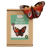 The Makerss - Small Peacock Butterfly Needle Felt Kit