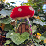 The Makerss - Small Toadstool House Needle Felt Kit