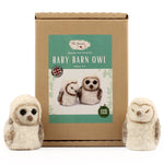 The Makerss - Small Baby Barn Owl Needle Felt Kit