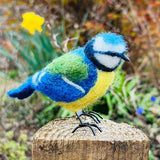 The Makerss - Small Blue Tit Needle Felt Kit