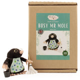 The Makerss - Petit kit de feutre aiguilleté Mr Mole occupé