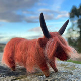 The Makerss - Little Highland Coo Small Needle Felt Kit