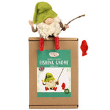 The Makerss - Small Fishing Gnome Needle Felt Kit