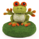 The Makerss - Amiguwoolli Frog Mini Needle Felt Kit