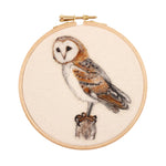 The Makerss - RSPB Barn Owl Needle Felt Picture Kit