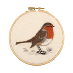 The Makerss - RSPB Robin Needle Felt Picture Kit