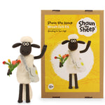 The Makerss - Kit de feutre aiguilleté Aardman Shaun le mouton et les fleurs