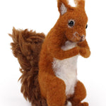 The Makerss - Small Red Squirrel Needle Felt Kit