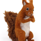 The Makerss - Small Red Squirrel Needle Felt Kit