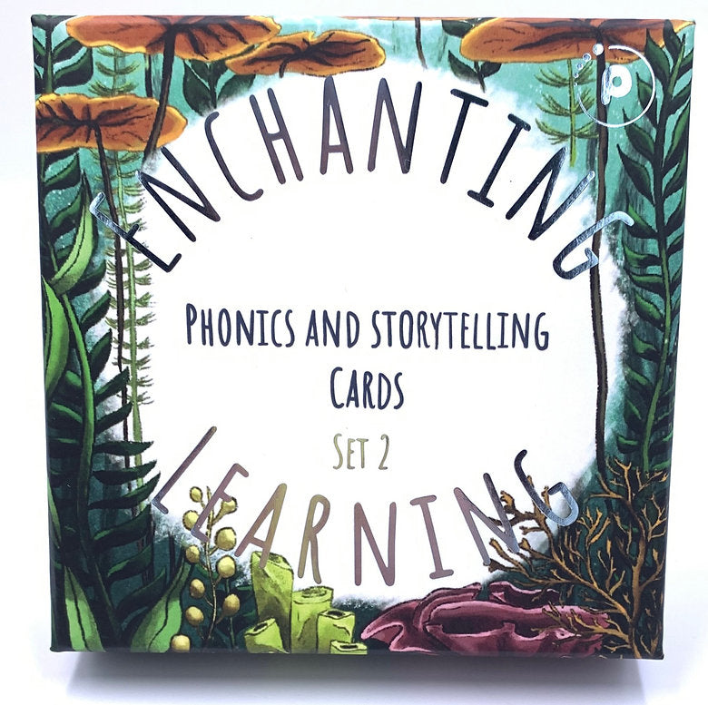 The Phive Enchanting Learning Phonics & Storytelling Cards - Set 2 boxed up