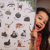 The Phive Enchanting Woodland Alphabet Print