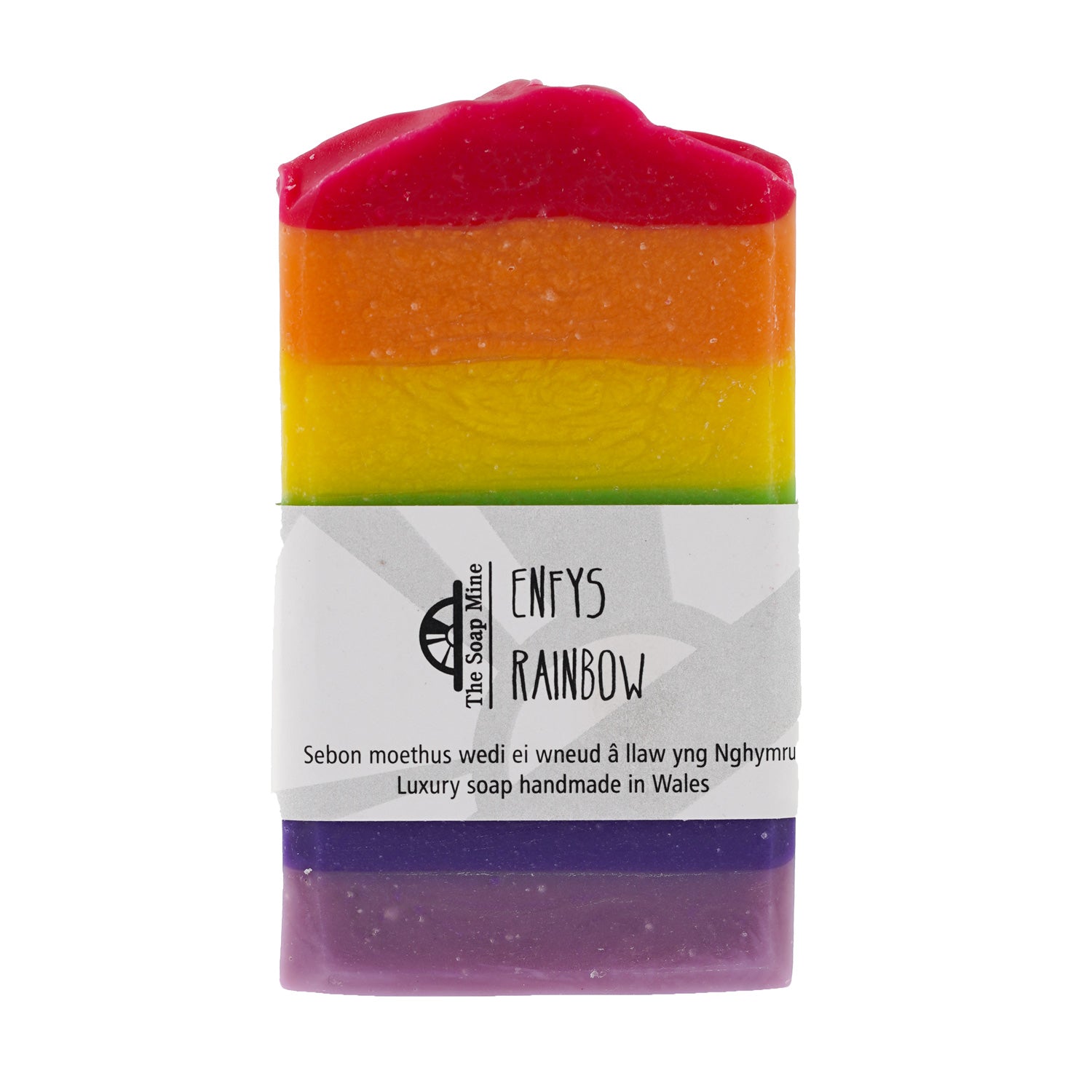 The Soap Mine Enfys Rainbow Fragranced Soap Bar