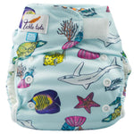 Tickle Tots Hybrid Nappy - Ocean