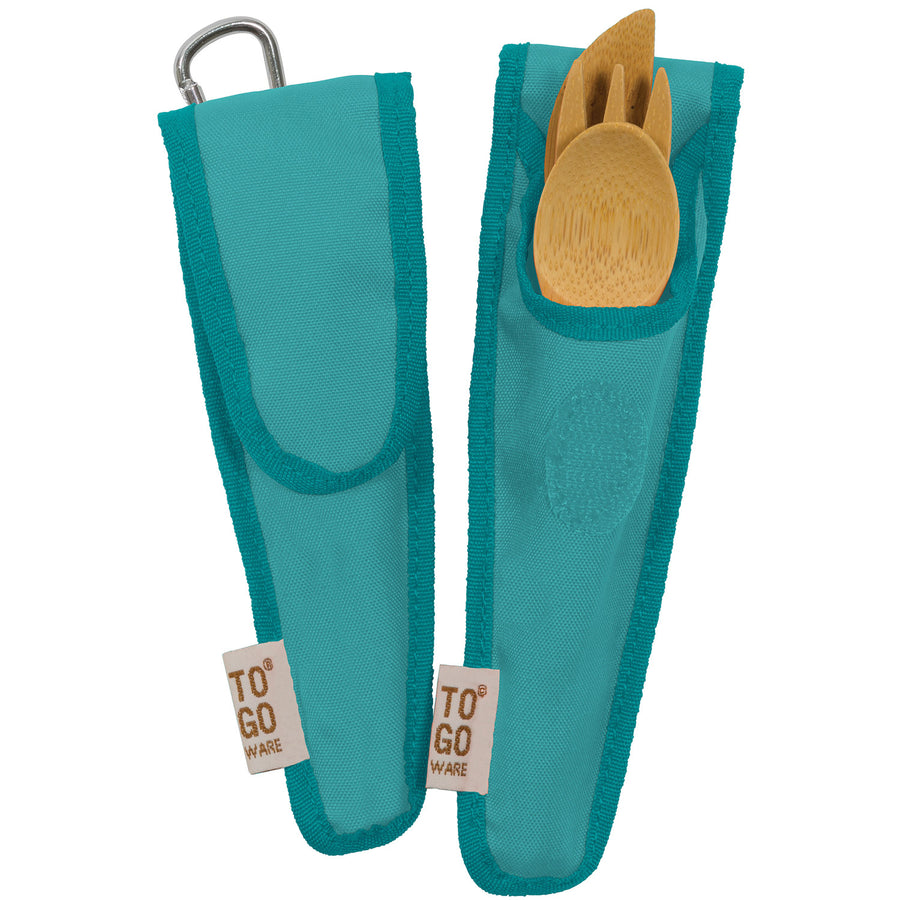 and spoon. The set comes with a coloured carry case with a carabiner. There are two images