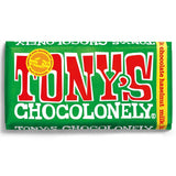 Tony's Chocolonely Fairtrade Milk Hazelnut Chocolate 180g