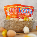 Tony's Chocolonely Egg-stra Special Chocolate Eggs Pouch - Caramel Sea Salt 178g