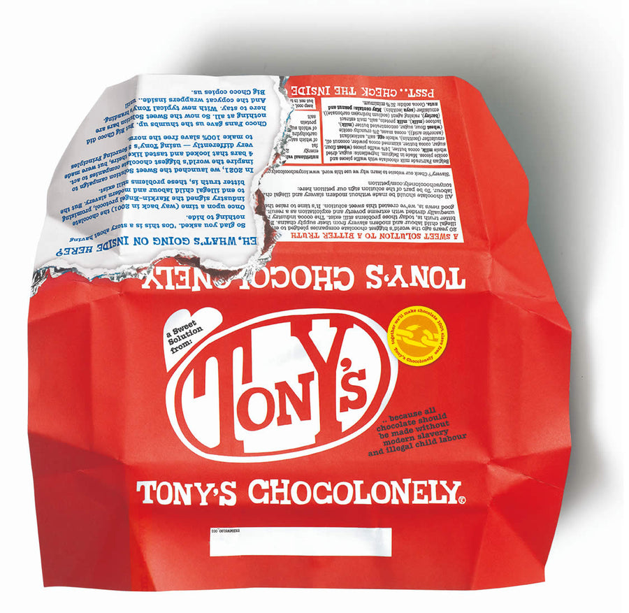 the reverse of the tonys crispy wafer wrapper that looks a lot like a kit kat