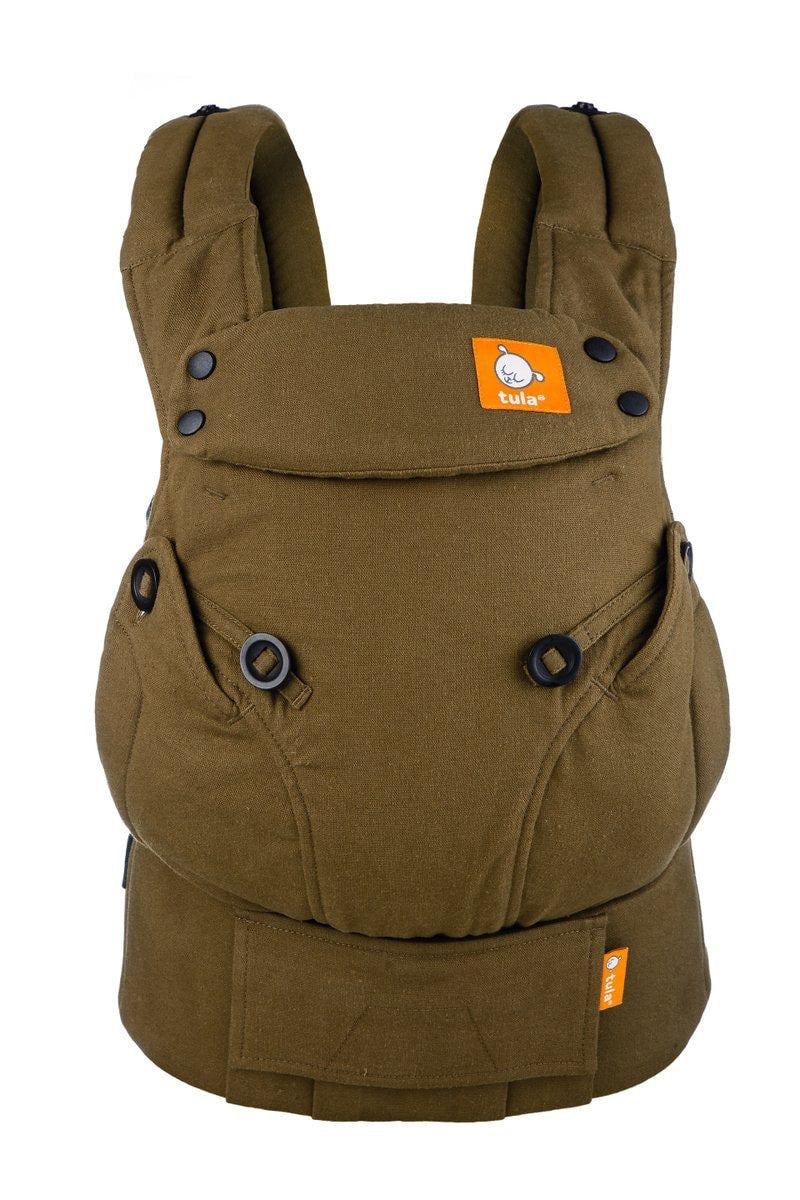 The Tula Hemp Explorer Baby Carrier in Olivine