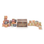 Uncle Goose Classic Lowercase Wooden ABC Toy Blocks