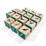 Blocs d'oiseaux en bois Oncle Goose