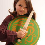 Vah Celtic Sigar Wooden Shield