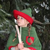 Vah Robin Hood Fleece Cape