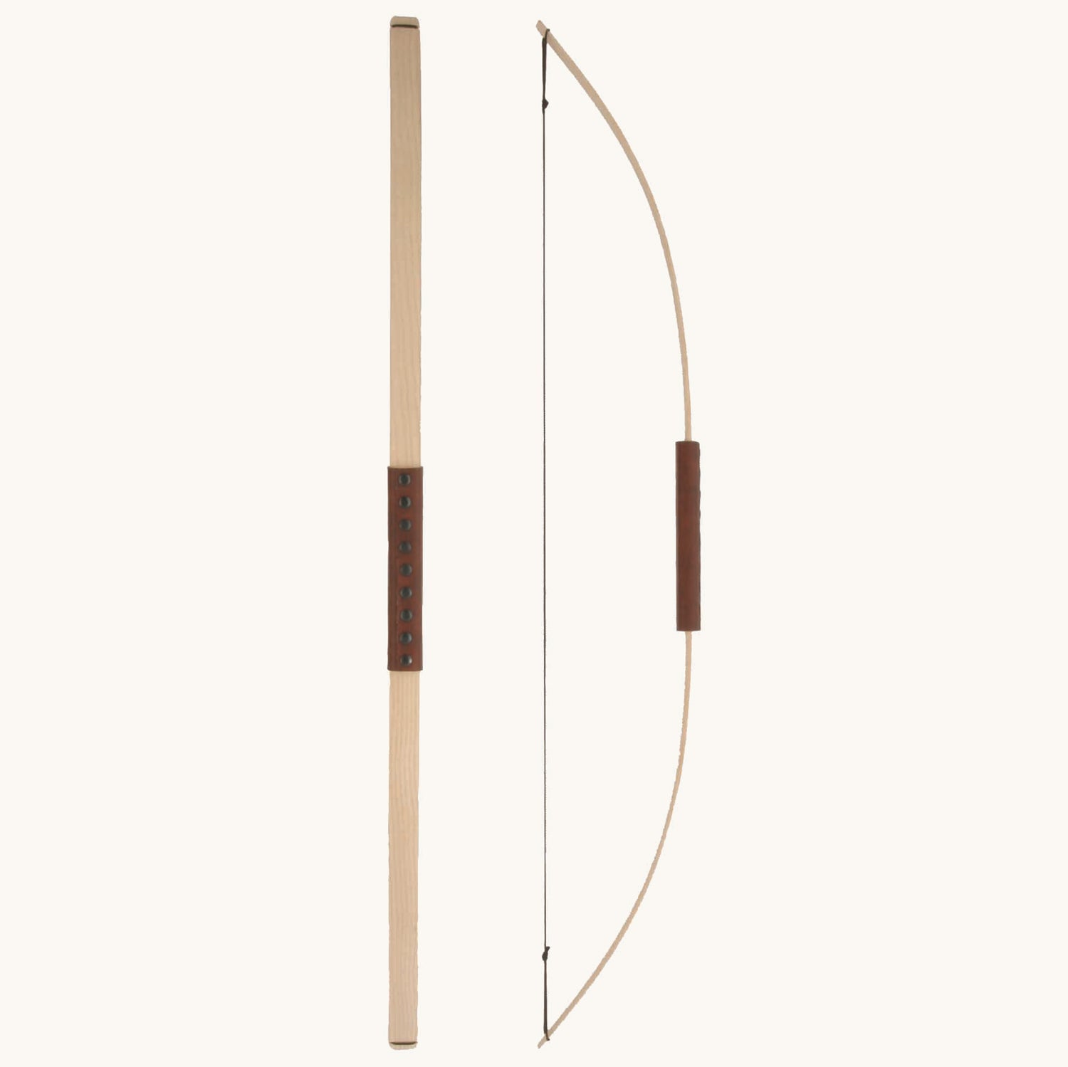 Vah Junior Wooden Bow pictured on a plain background