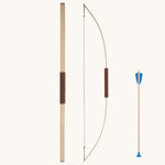 Vah Junior Wooden Bow with Safety Arrows