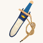 Vah Lansquenet Wooden Sword Set - White & Blue