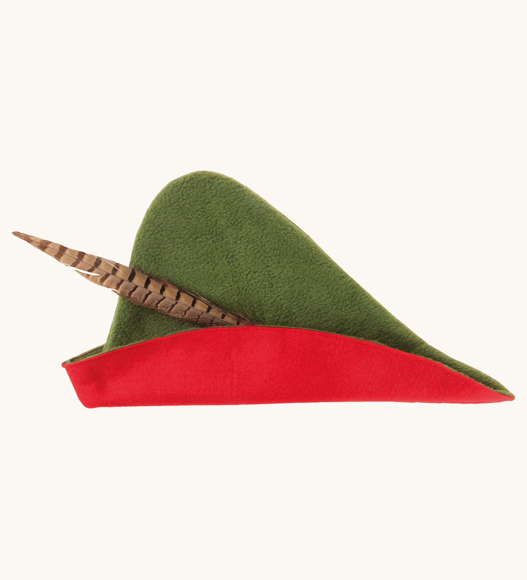 Vah Robin Hood Kids Dress-Up Hat on a plain background.