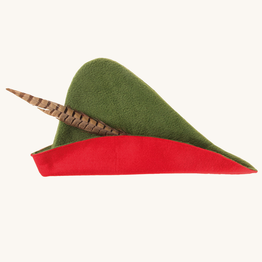 Vah Robin Hood Kids Dress-Up Hat pictured on a plain background