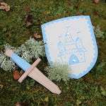 Vah Tristan Castle Mini Wooden Shield & Dagger Set