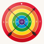 Vah Round Wooden Target for Safety Arrows