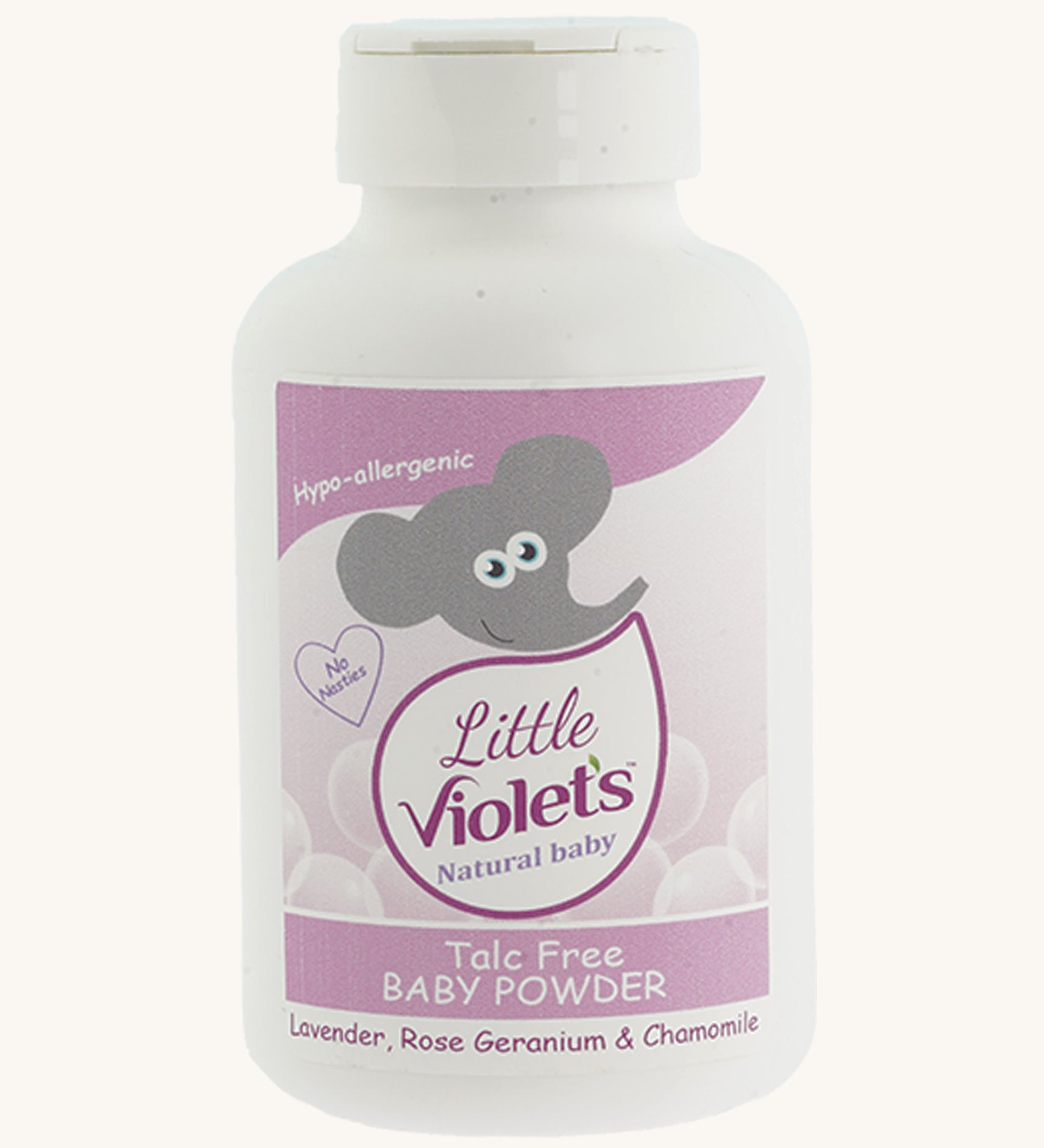 Poudre pour bébé sans talc Little Violet