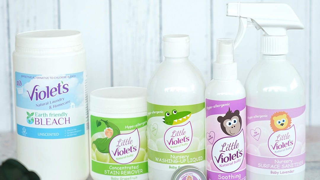 Violets natural cleaning and skincare products