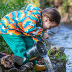 Frugi Puddle Buster Coat - Wavy Stars