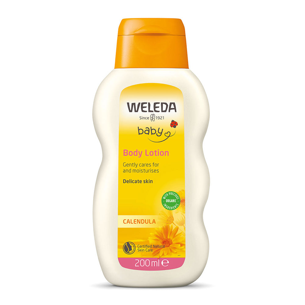 body lotion for babies from weleda