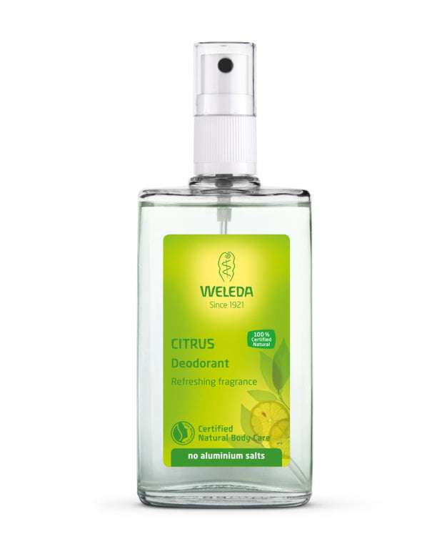 Weleda 24 hour roll-on deodorant - Pomegranate with no aluminium salts