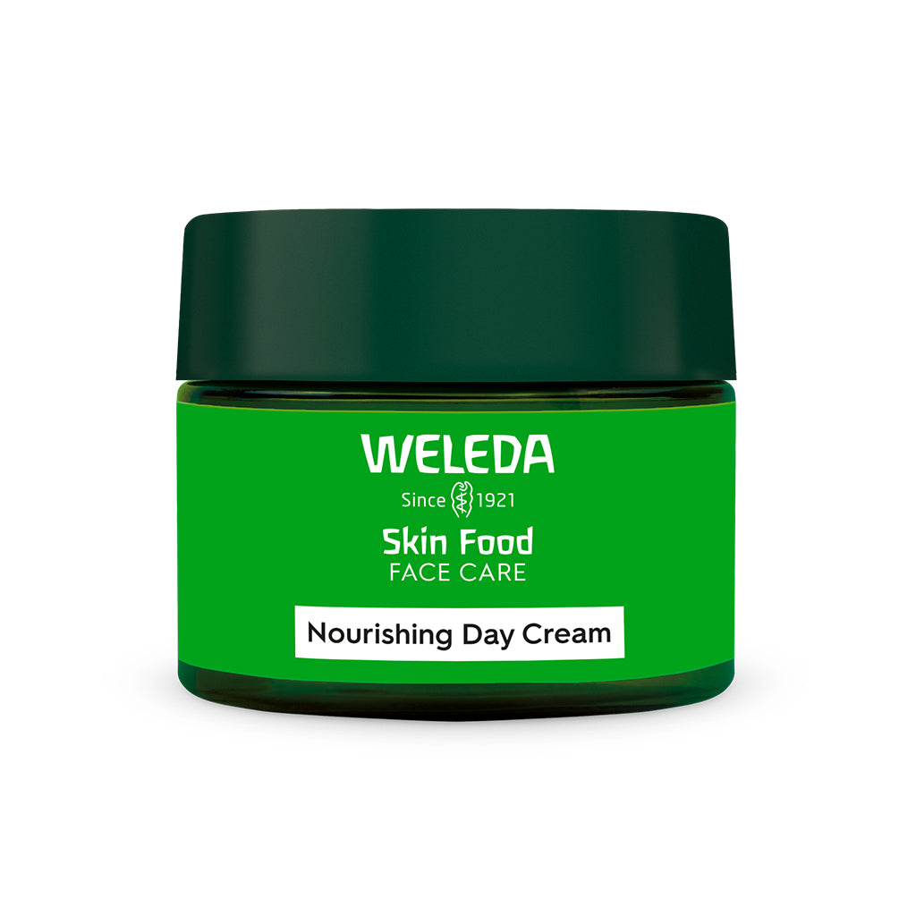 Weleda Skin Food Nourishing Day Cream 40ml  in a pot pictured on a plain background